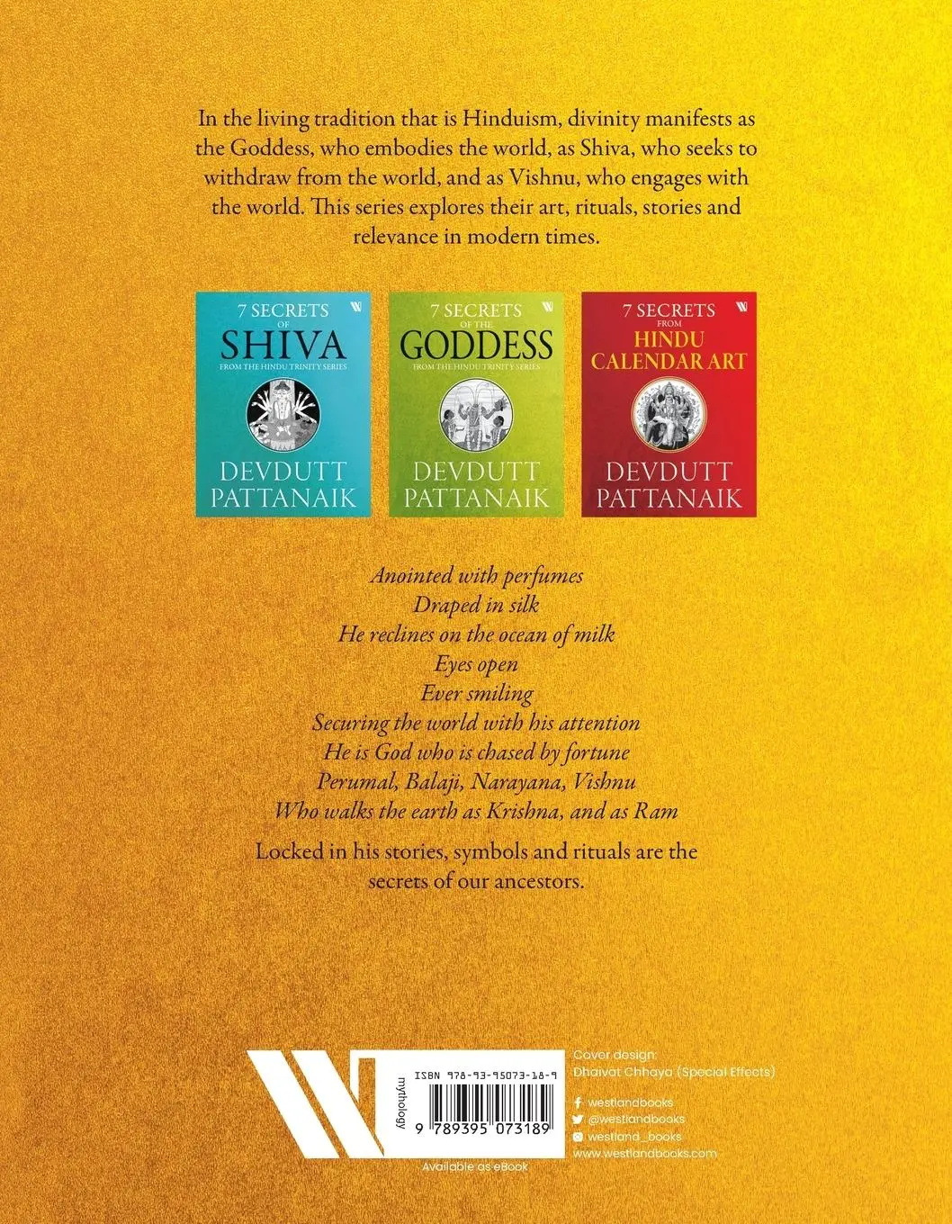 Rückseite: 9789395073189 | 7 Secrets Of Vishnu | Devdutt Pattanaik | Taschenbuch | Englisch