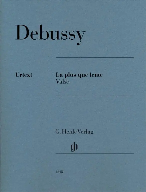 Cover: 9790201813189 | Debussy, Claude - La plus que lente - Valse | Claude Debussy | Buch