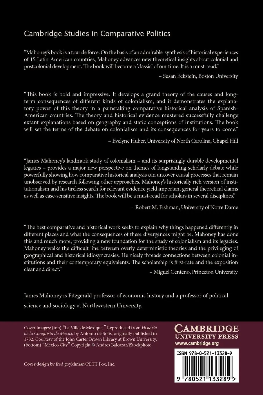 Rückseite: 9780521133289 | Colonialism and Postcolonial Development | James Mahoney | Taschenbuch