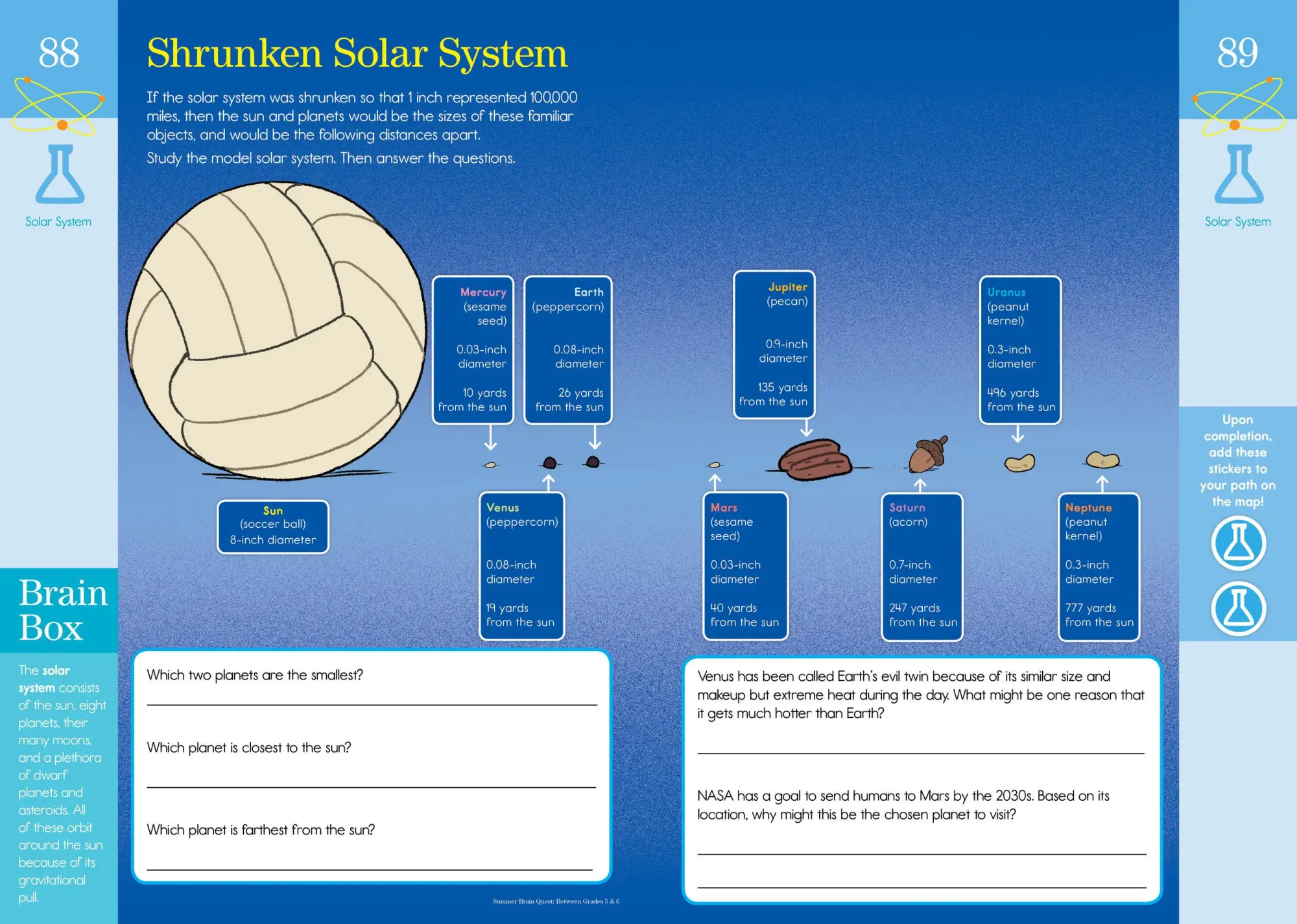 Bild: 9780761193289 | Summer Brain Quest: Between Grades 5 &amp; 6 | Workman Publishing (u. a.)