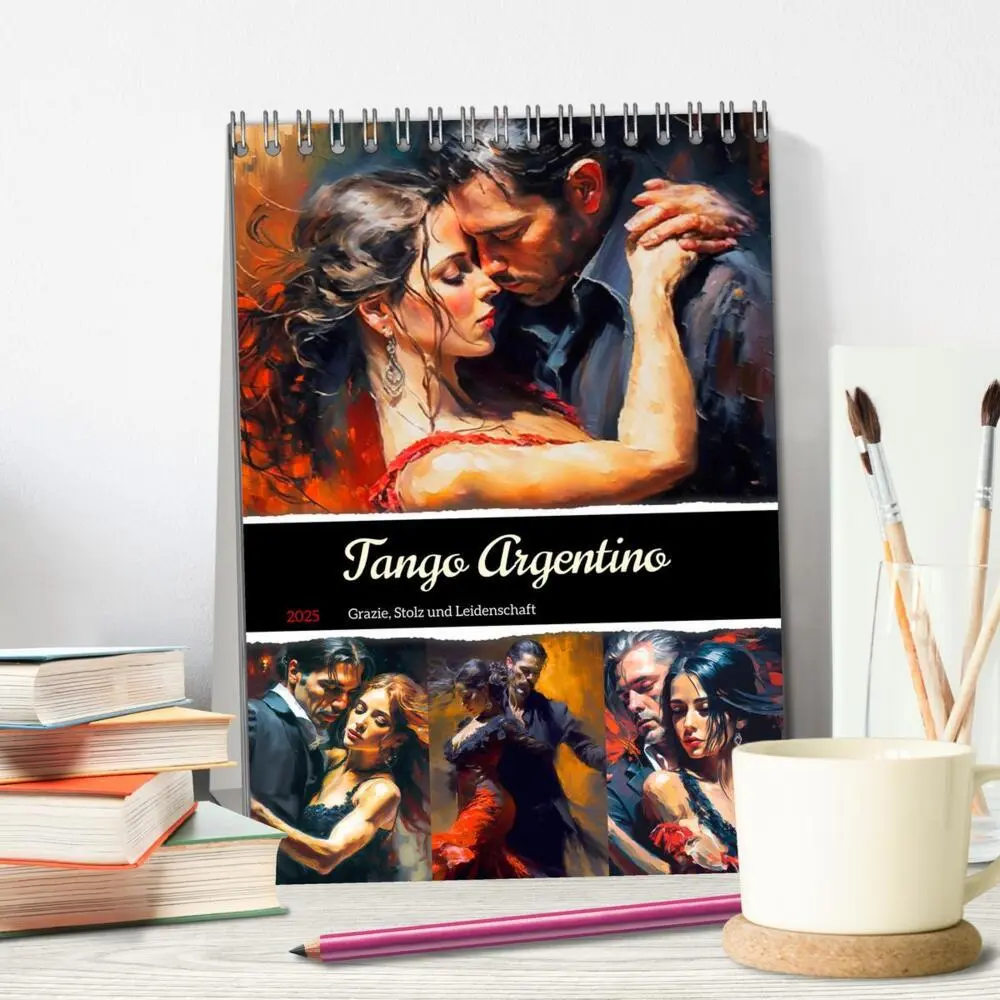Bild: 9783435873289 | Tango Argentino. Grazie, Stolz und Leidenschaft (Tischkalender 2025...