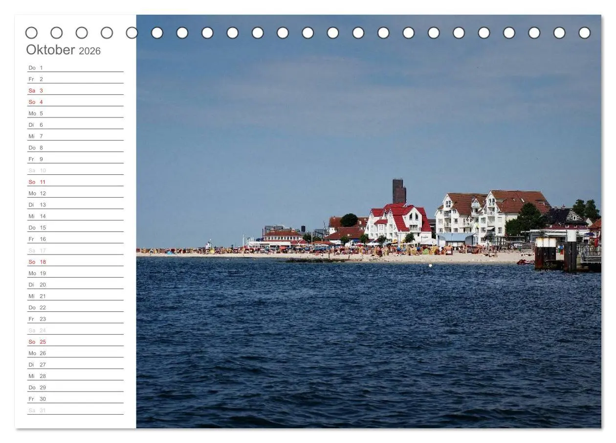 Bild: 9783457963289 | Laboe - Ostsee - Sommer (Tischkalender 2026 DIN A5 quer), CALVENDO...