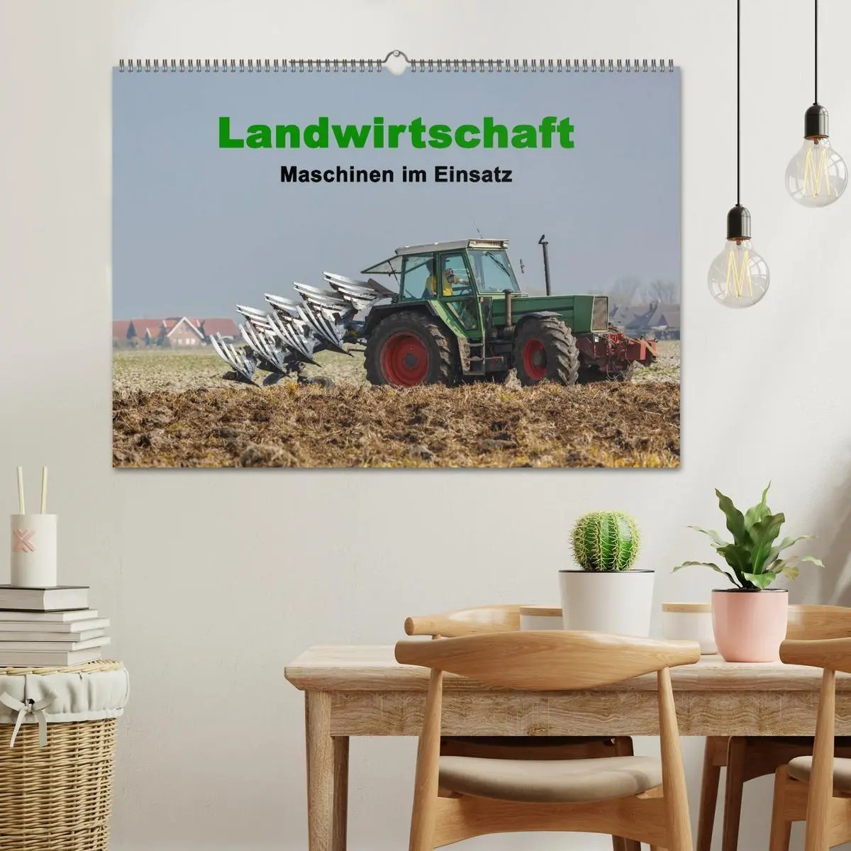 Bild: 9783516053289 | Landwirtschaft - Maschinen im Einsatz (Wandkalender 2026 DIN A2...