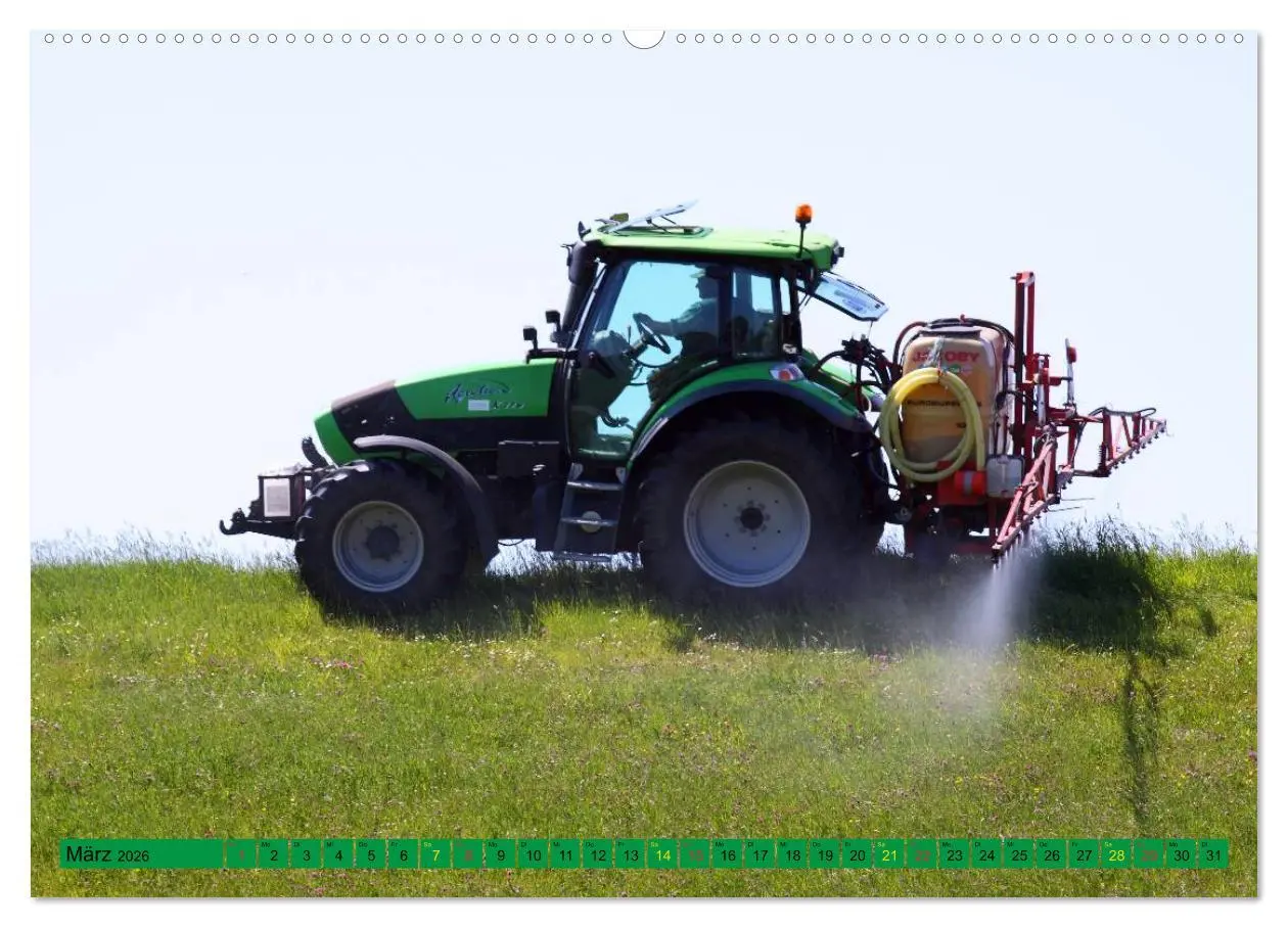 Bild: 9783516053289 | Landwirtschaft - Maschinen im Einsatz (Wandkalender 2026 DIN A2...