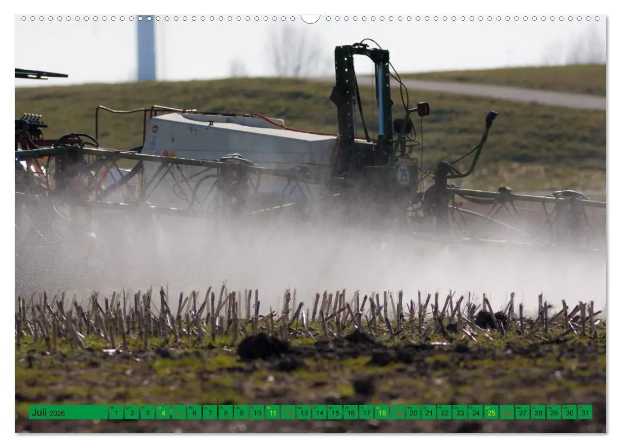 Bild: 9783516053289 | Landwirtschaft - Maschinen im Einsatz (Wandkalender 2026 DIN A2...