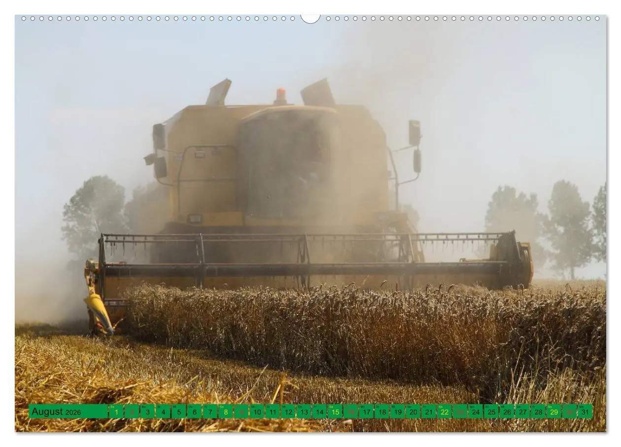 Bild: 9783516053289 | Landwirtschaft - Maschinen im Einsatz (Wandkalender 2026 DIN A2...