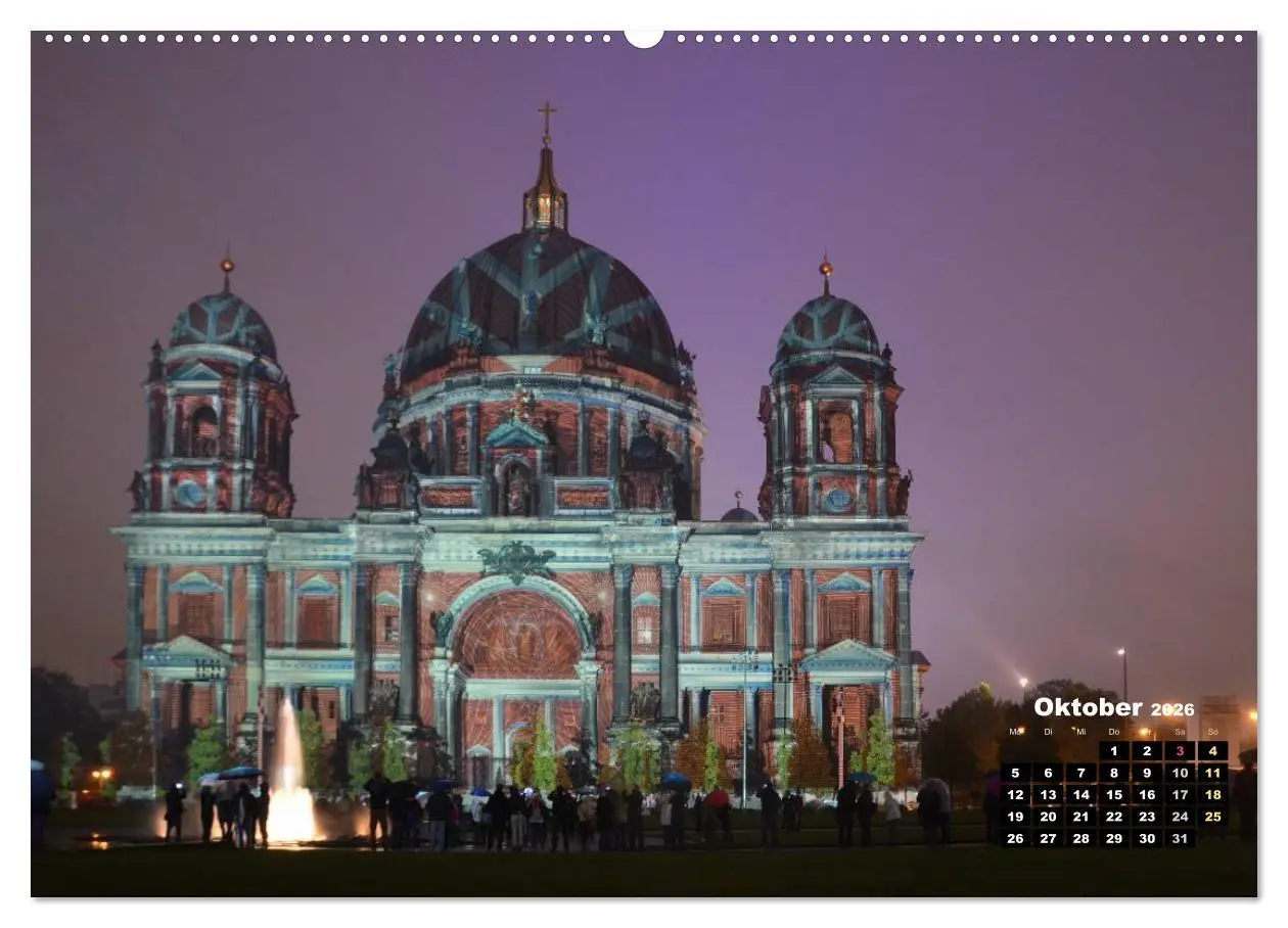Bild: 9783516123289 | Berlin im Lichterglanz 2026 (Wandkalender 2026 DIN A2 quer),...
