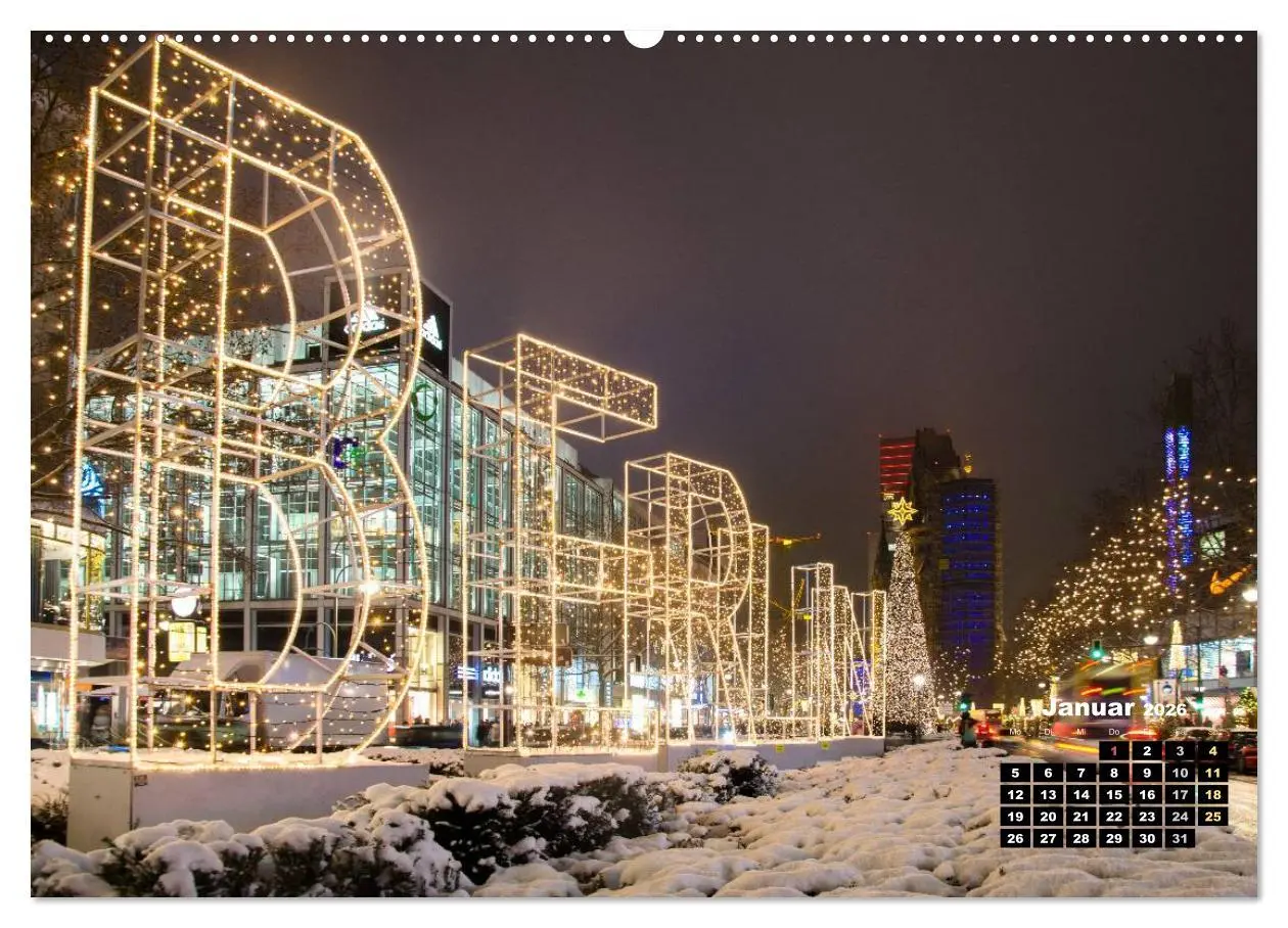 Bild: 9783516123289 | Berlin im Lichterglanz 2026 (Wandkalender 2026 DIN A2 quer),...