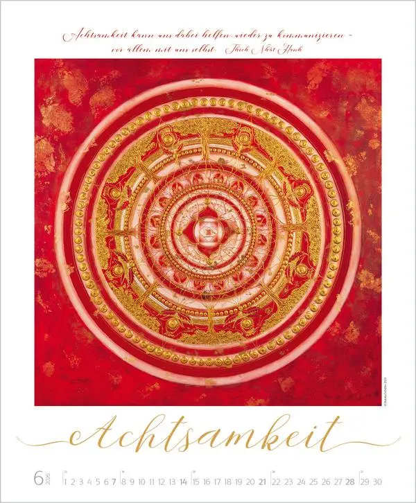 Bild: 9783731883289 | Achtsamkeit 2026 | Verlag Korsch | Kalender | Spiralbindung | 14 S.