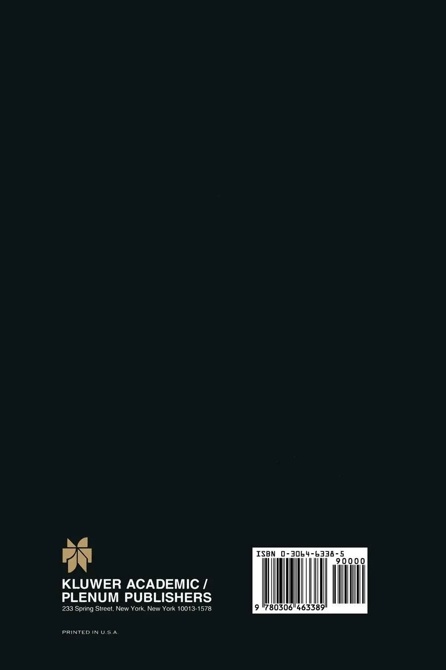 Rückseite: 9780306463389 | Many-Particle Physics | Gerald D. Mahan | Buch | xii | Englisch | 2000