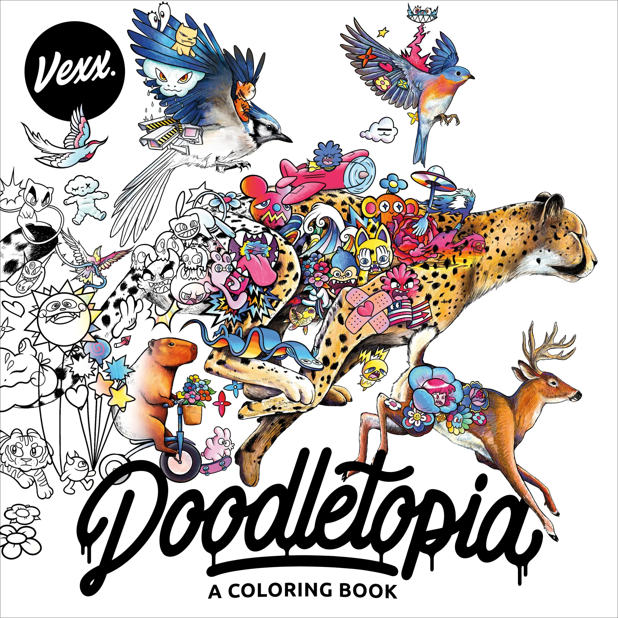 Cover: 9780593713389 | Doodletopia | A Coloring Book | Vexx | Taschenbuch | Englisch | 2024