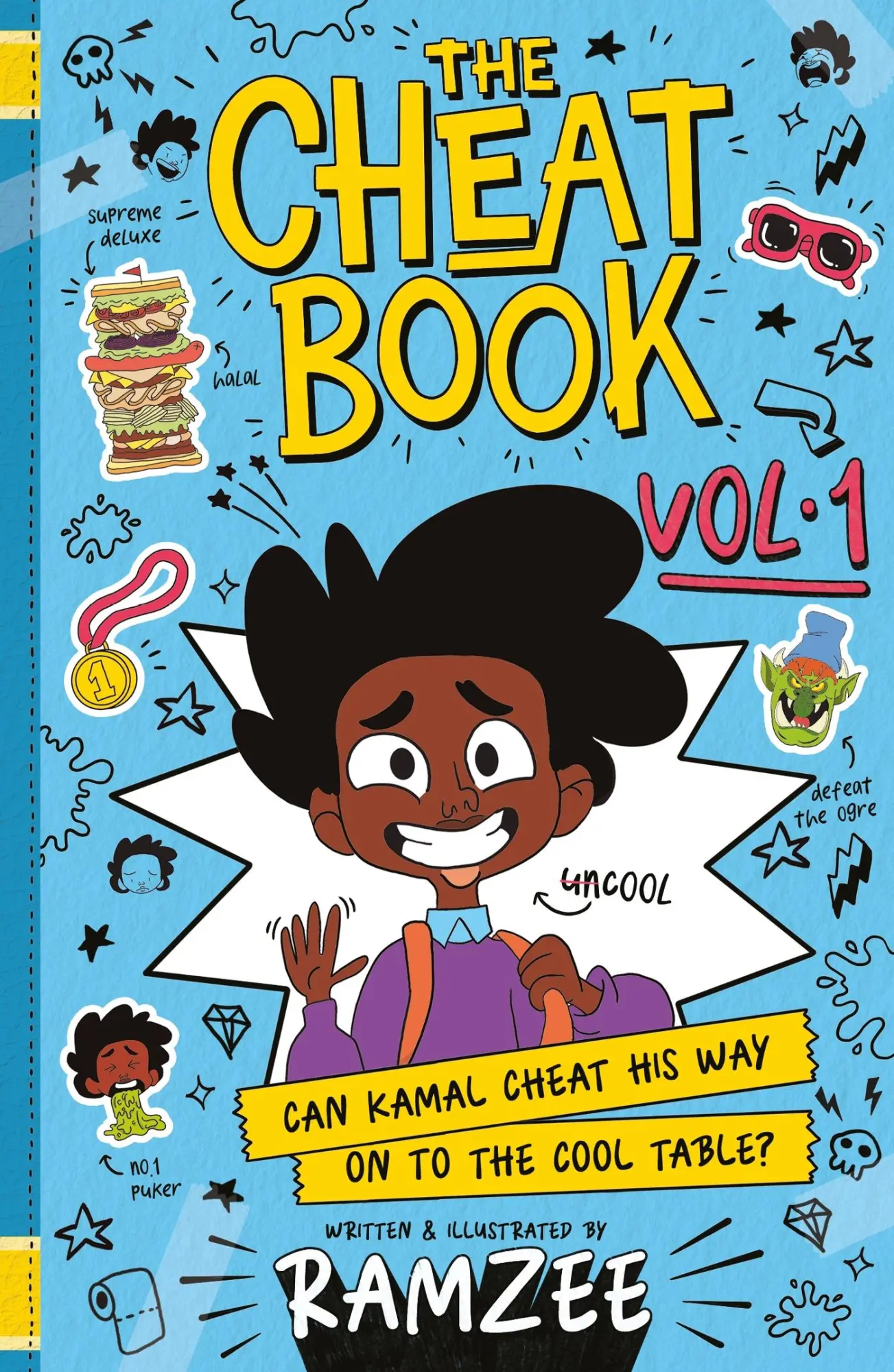 Cover: 9781444973389 | The Cheat Book (Vol.1): Can Kamal Cheat His Way on to the Cool Table?