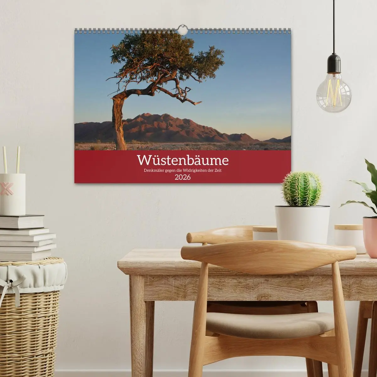 Bild: 9783457573389 | Wüstenbäume (Wandkalender 2026 DIN A3 quer), CALVENDO Monatskalender