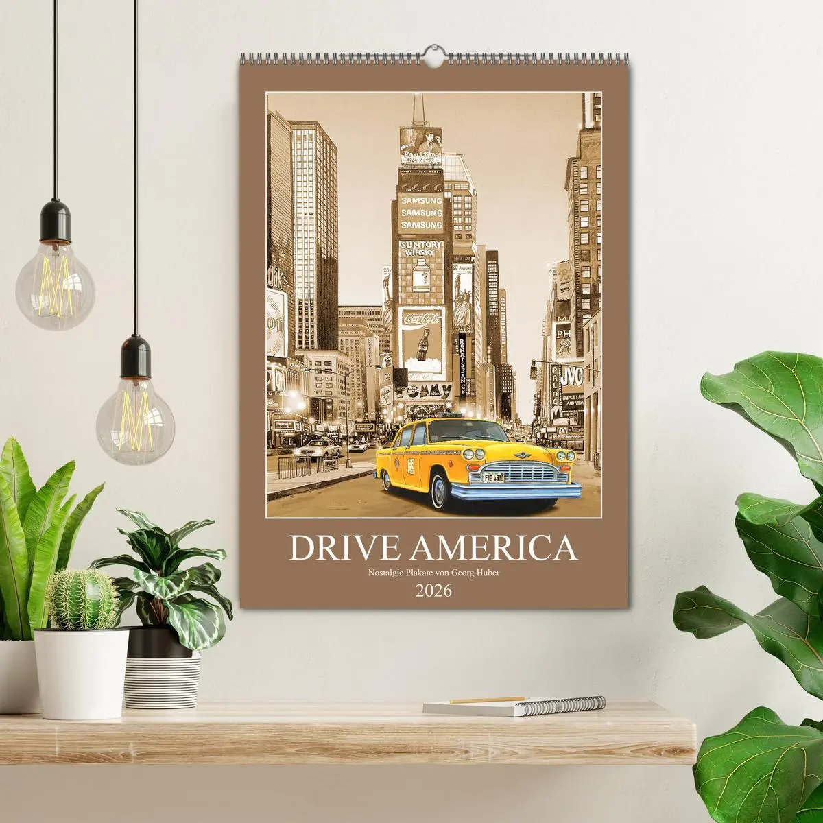 Bild: 9783516353389 | Drive America Plakate (Wandkalender 2026 DIN A2 hoch), CALVENDO...
