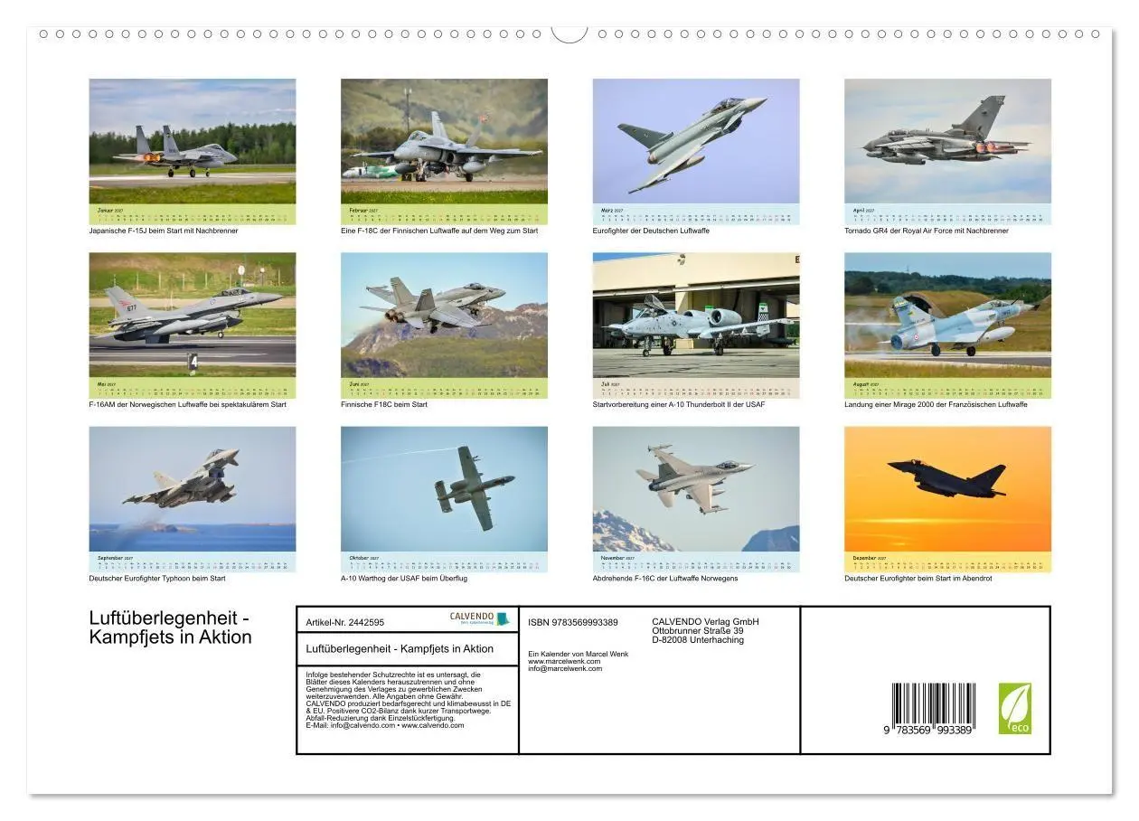 Bild: 9783569993389 | Luftüberlegenheit - Kampfjets in Aktion (hochwertiger Premium...
