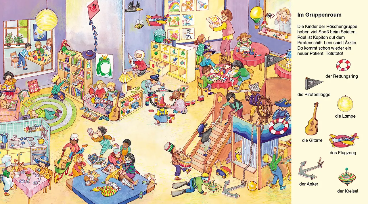Bild: 9783743203389 | Suche und finde! - Im Kindergarten | Joachim Krause (u. a.) | Buch