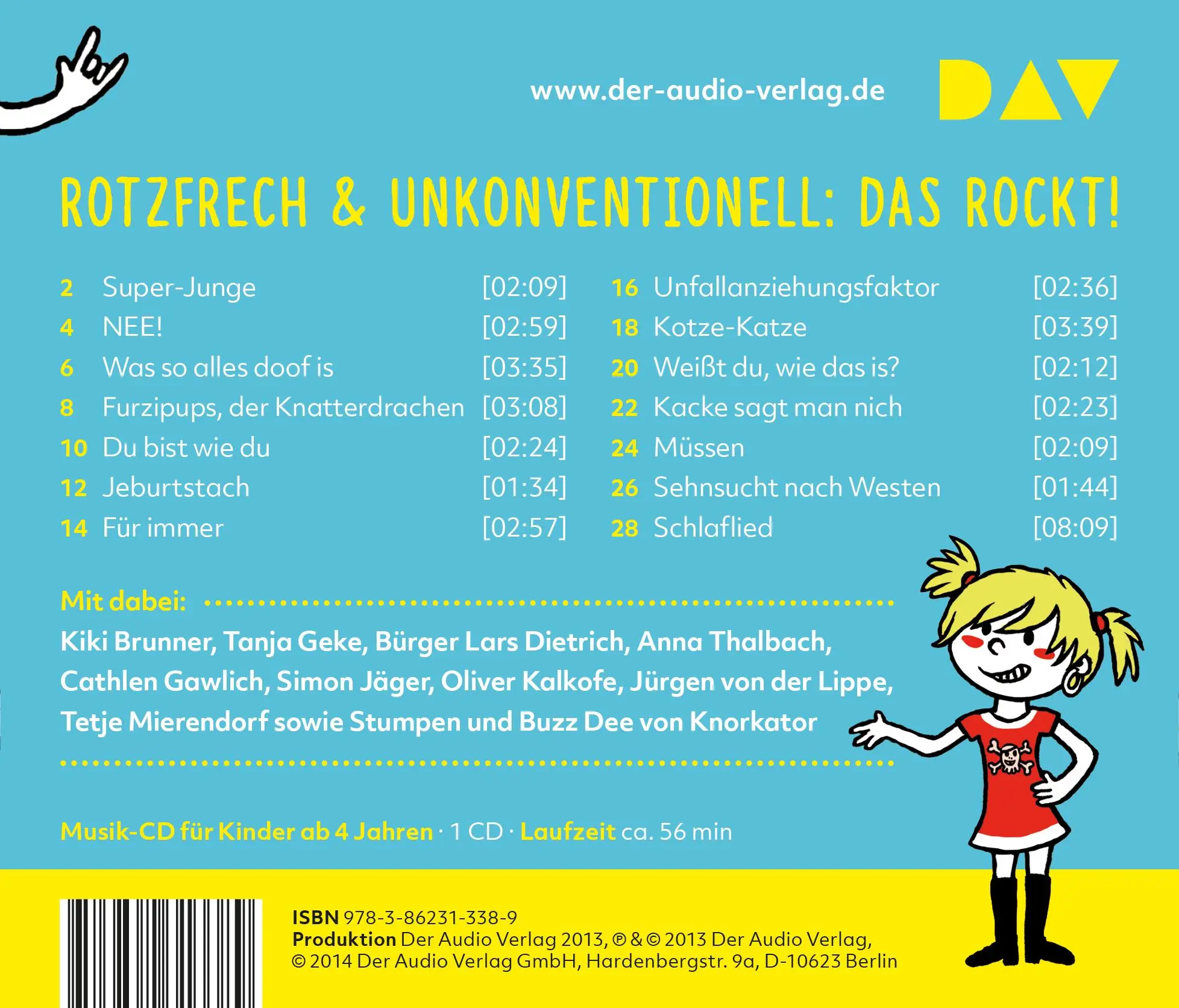 Rückseite: 9783862313389 | Rotz 'n' Roll Radio | Kai Lüftner | Audio-CD | 56 Min. | Deutsch