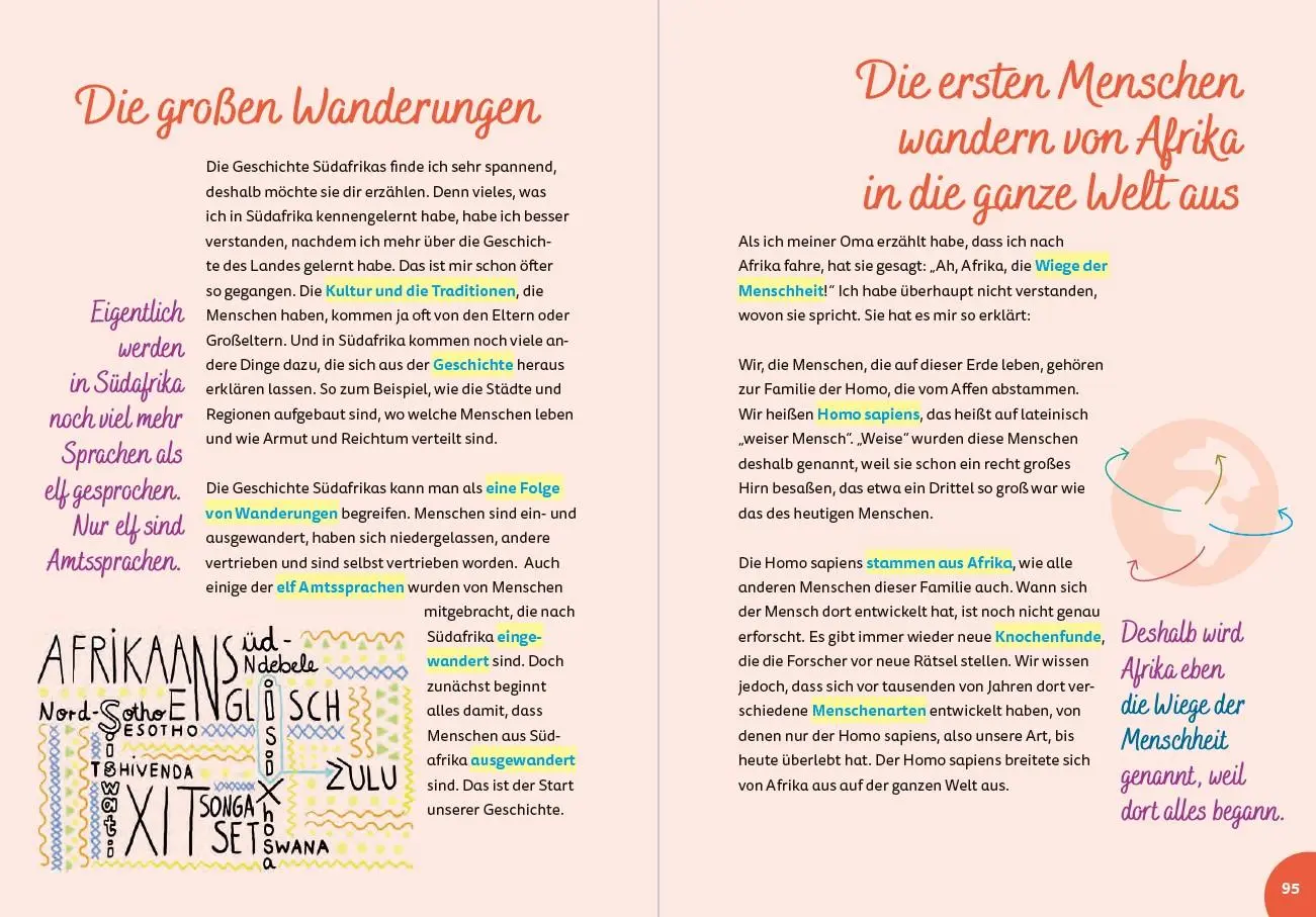 Bild: 9783946323389 | Südafrika for kids | Britta Schmidt von Groeling | Taschenbuch | 2024