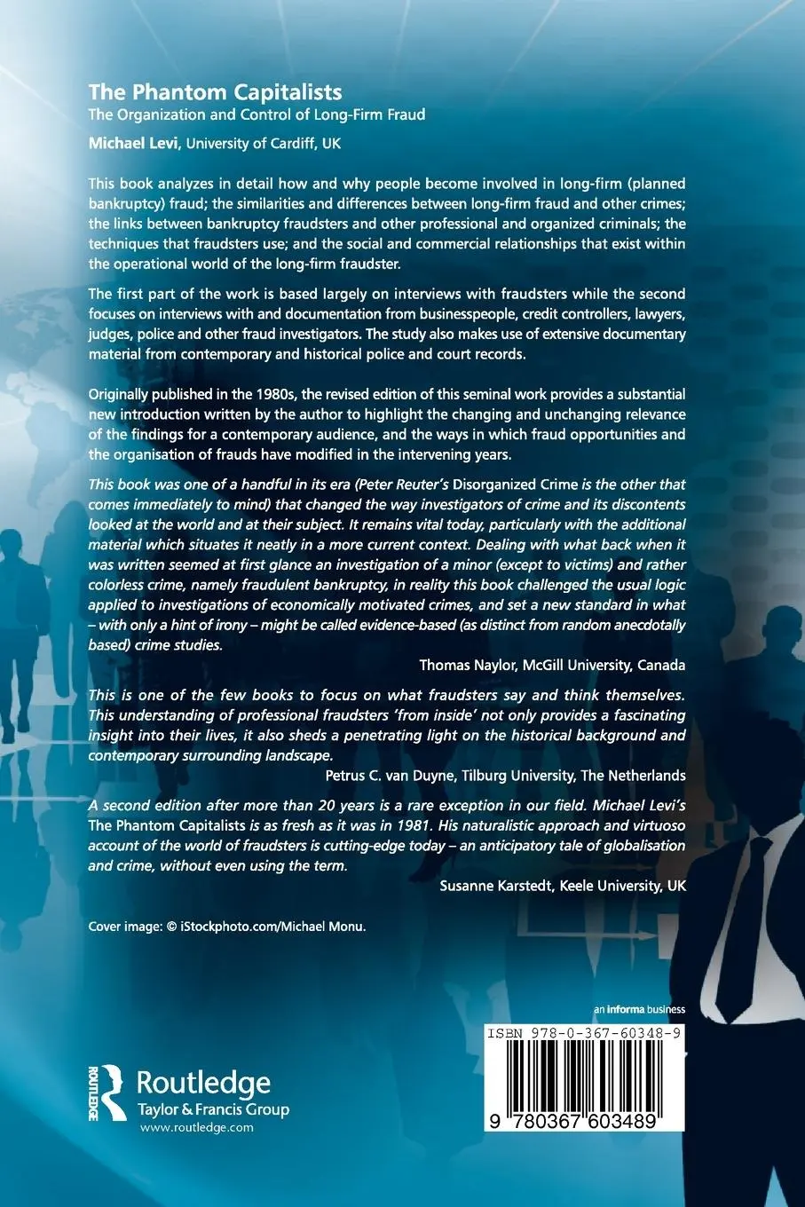 Rückseite: 9780367603489 | The Phantom Capitalists | Michael Levi | Taschenbuch | Englisch | 2020