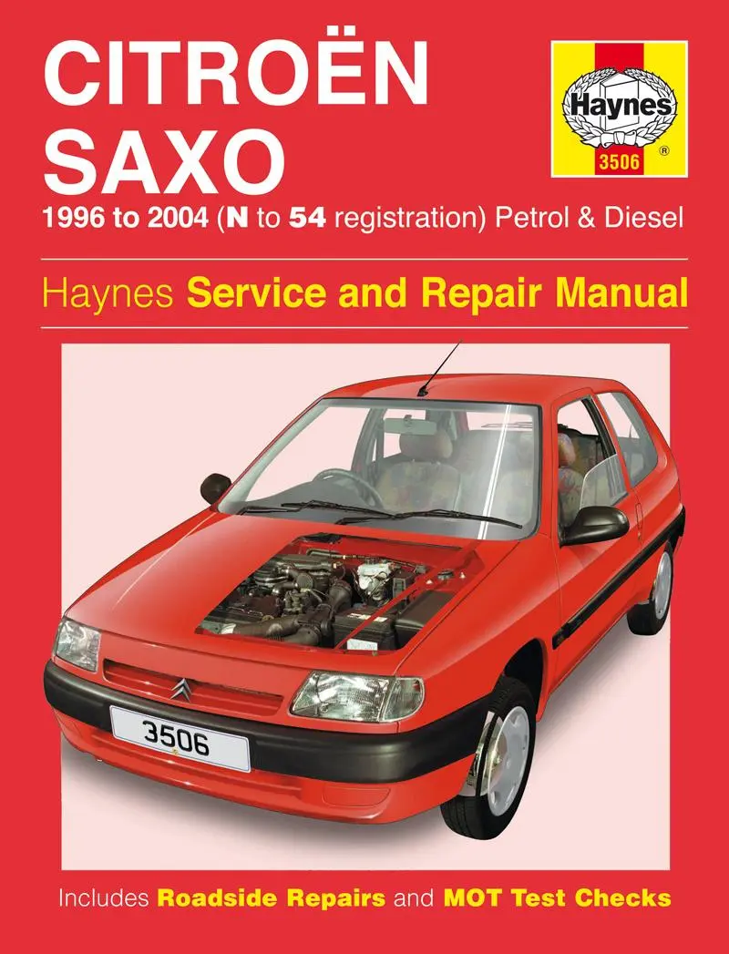 Cover: 9781785213489 | Citroen Saxo Petrol &amp; Diesel (96 – 04) Haynes Repair Manual | Publishi