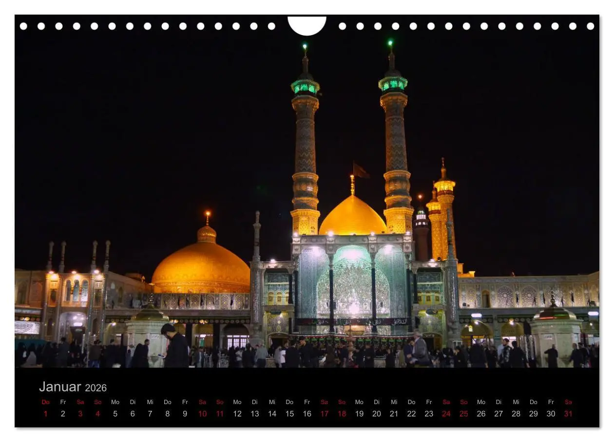 Bild: 9783457873489 | Iran - Impressionen einer Reise (Wandkalender 2026 DIN A4 quer),...