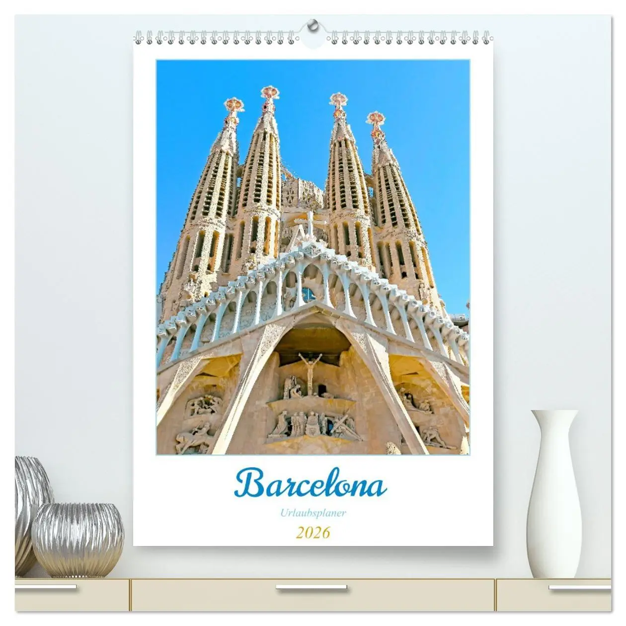 Cover: 9783516343489 | Barcelona - Urlaubsplaner (hochwertiger Premium Wandkalender 2026...