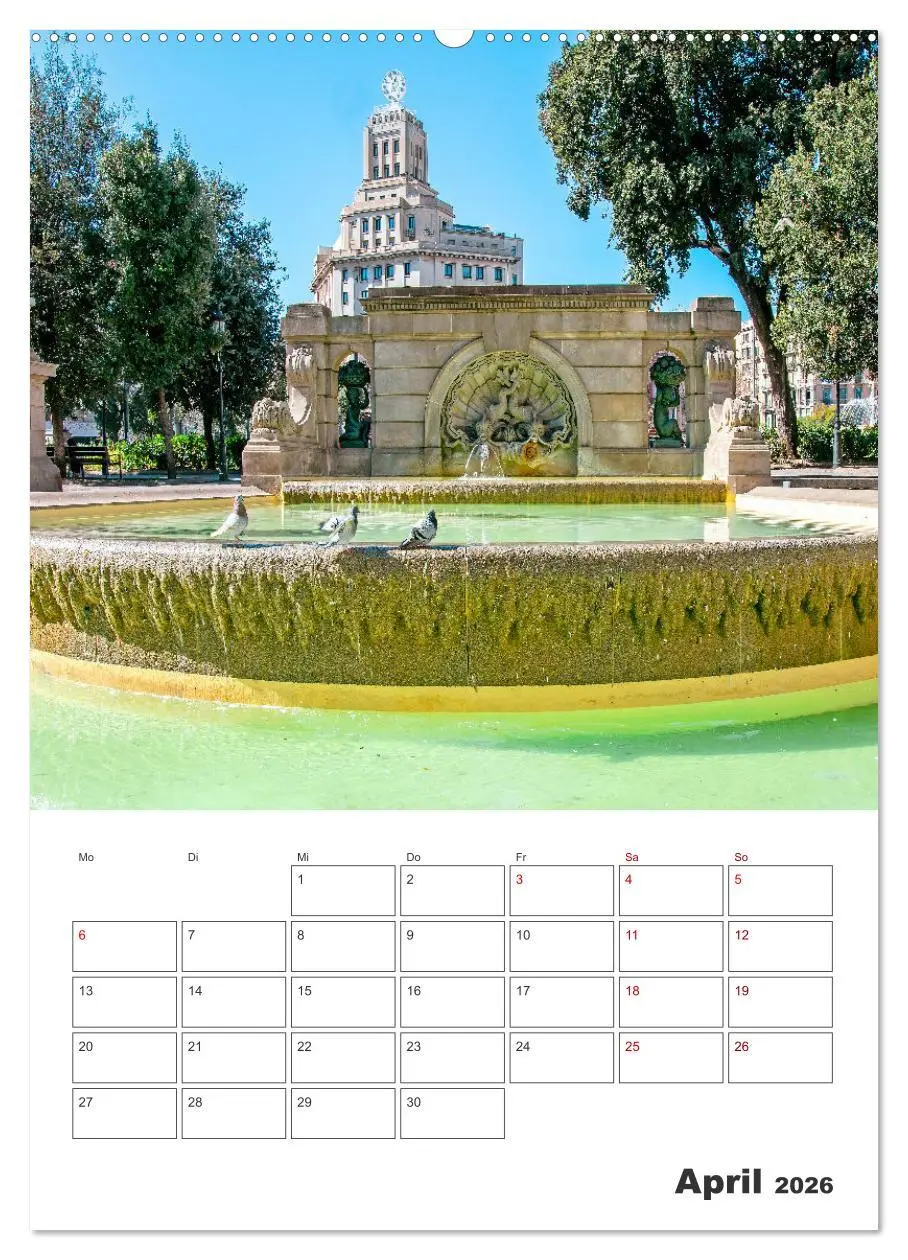 Bild: 9783516343489 | Barcelona - Urlaubsplaner (hochwertiger Premium Wandkalender 2026...