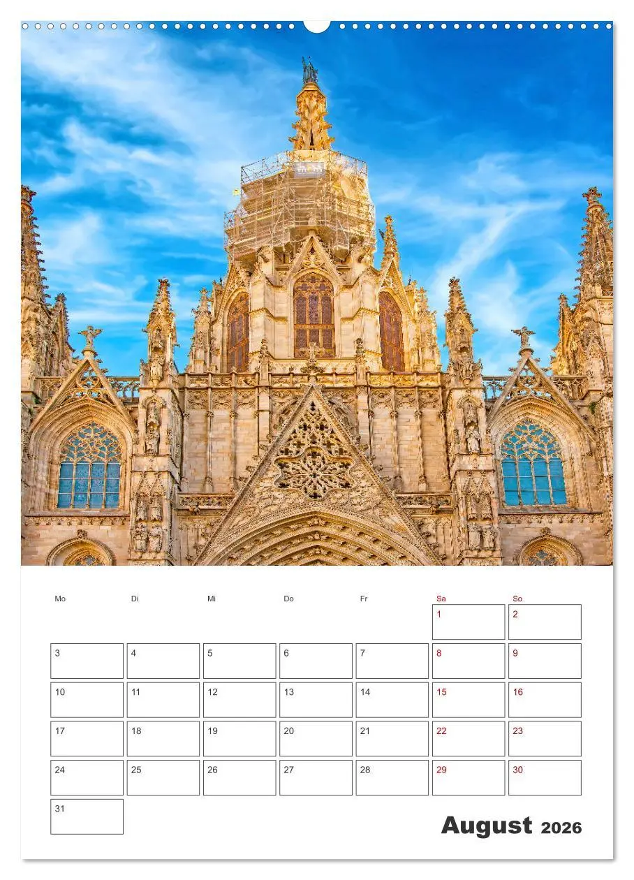 Bild: 9783516343489 | Barcelona - Urlaubsplaner (hochwertiger Premium Wandkalender 2026...