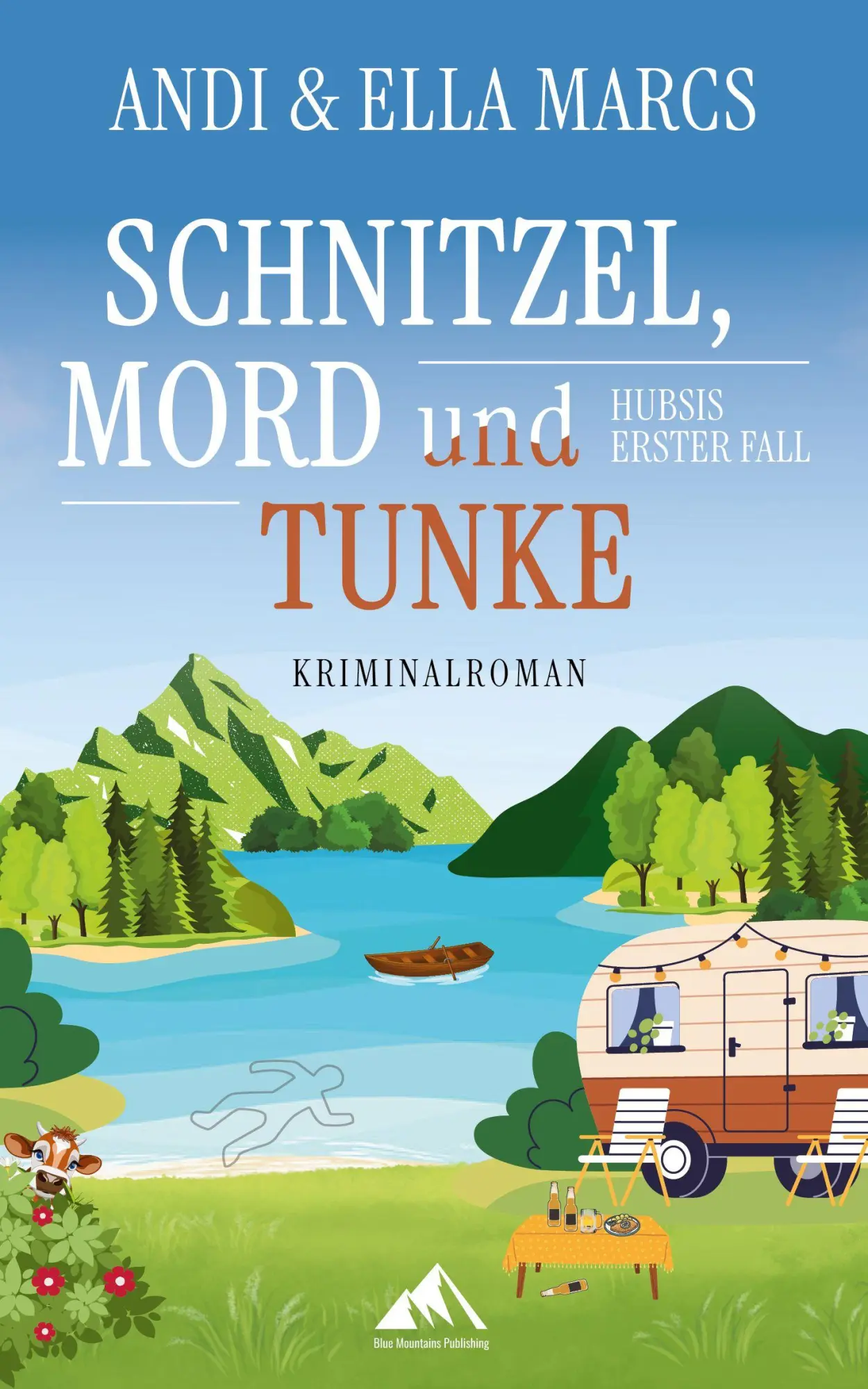 Cover: 9783982193489 | Schnitzel, Mord &amp; Tunke - Kommissar Hubsis erster Fall | Kriminalroman
