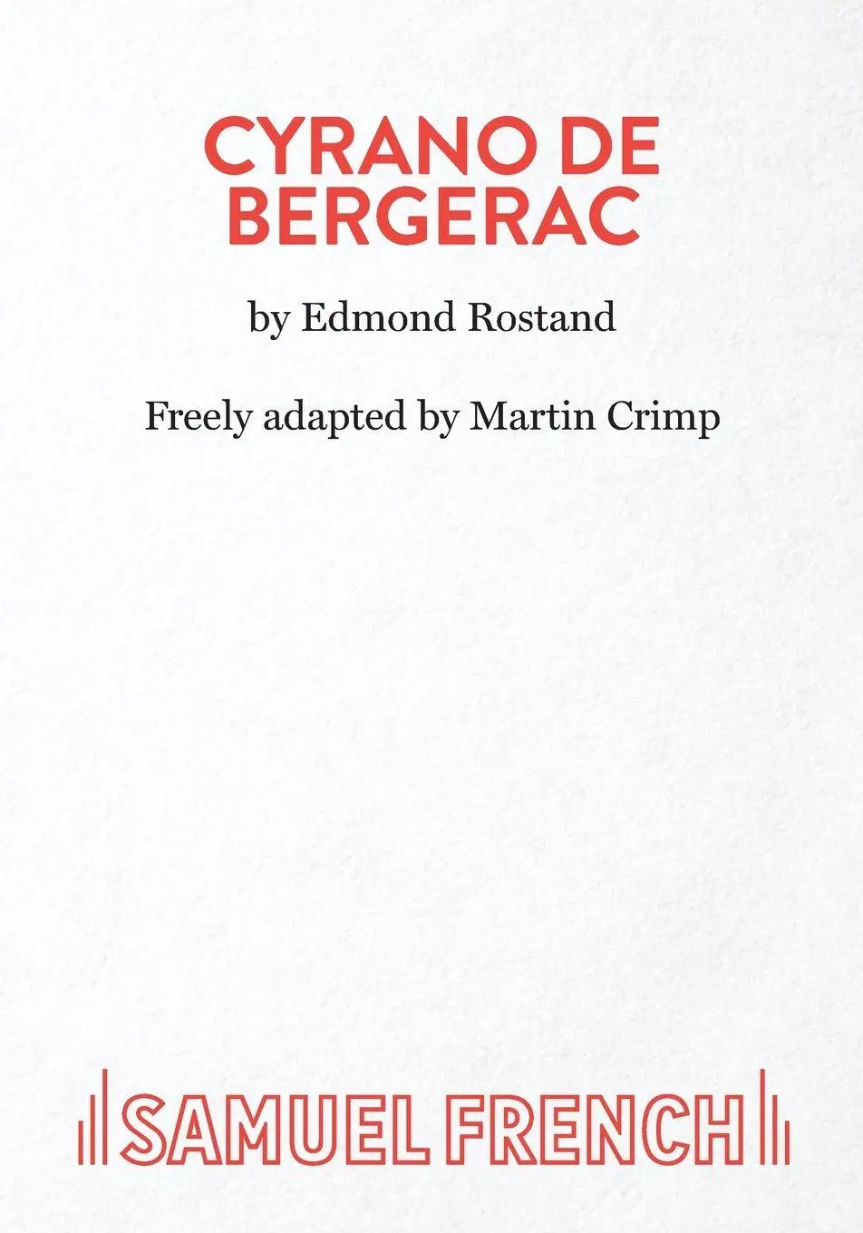Cover: 9780573133589 | Cyrano de Bergerac | Martin Crimp (u. a.) | Taschenbuch | Englisch