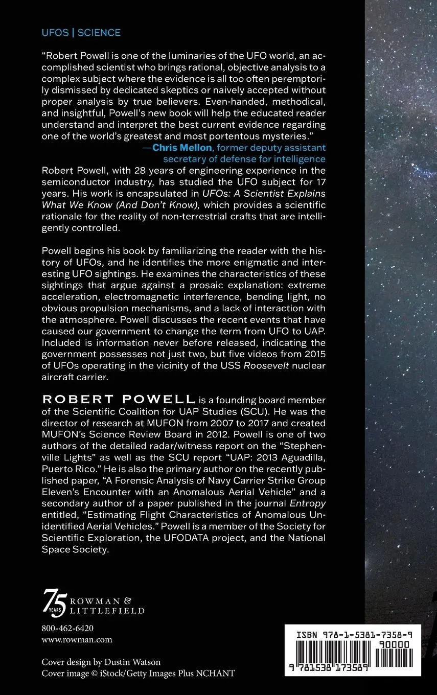 Rückseite: 9781538173589 | UFOs | A Scientist Explains What We Know (And Don't Know) | Powell