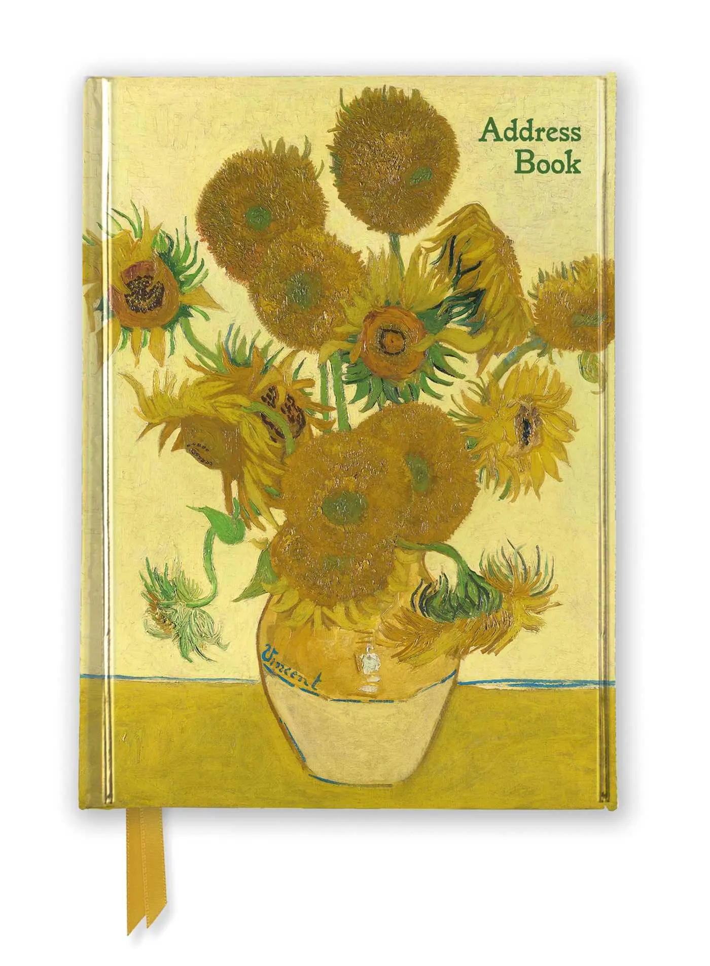 Cover: 9781804173589 | National Gallery: Sunflowers (Address Book) | Flame Tree Publishing