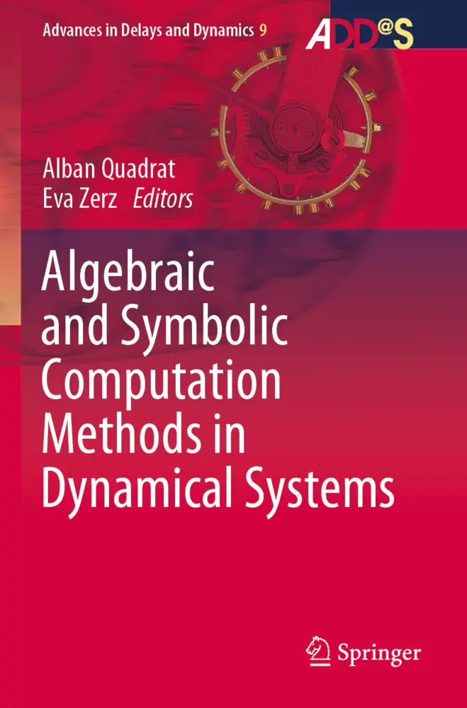 Cover: 9783030383589 | Algebraic and Symbolic Computation Methods in Dynamical Systems | Buch