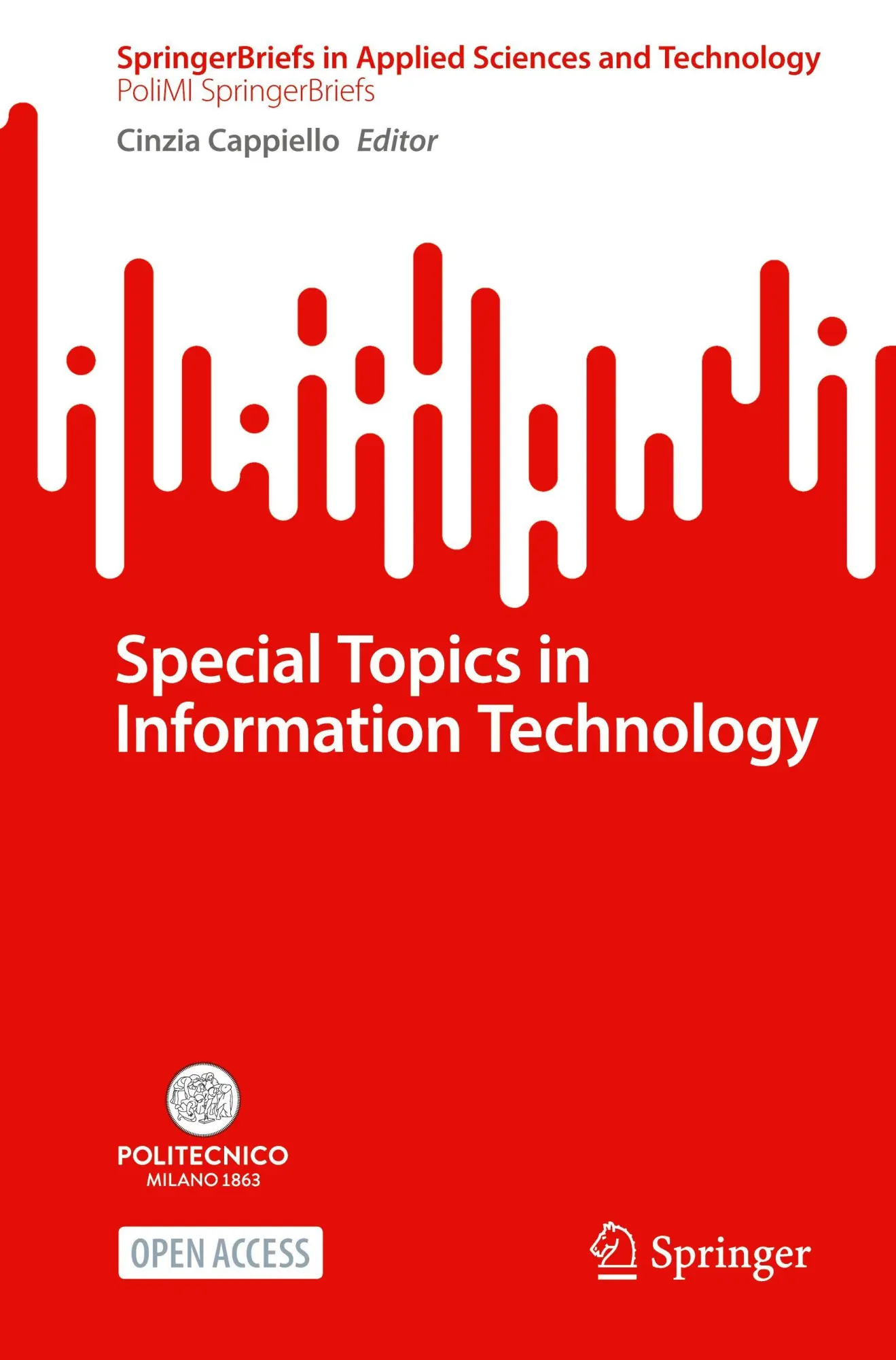 Cover: 9783032123589 | Special Topics in Information Technology | Cinzia Cappiello | Buch