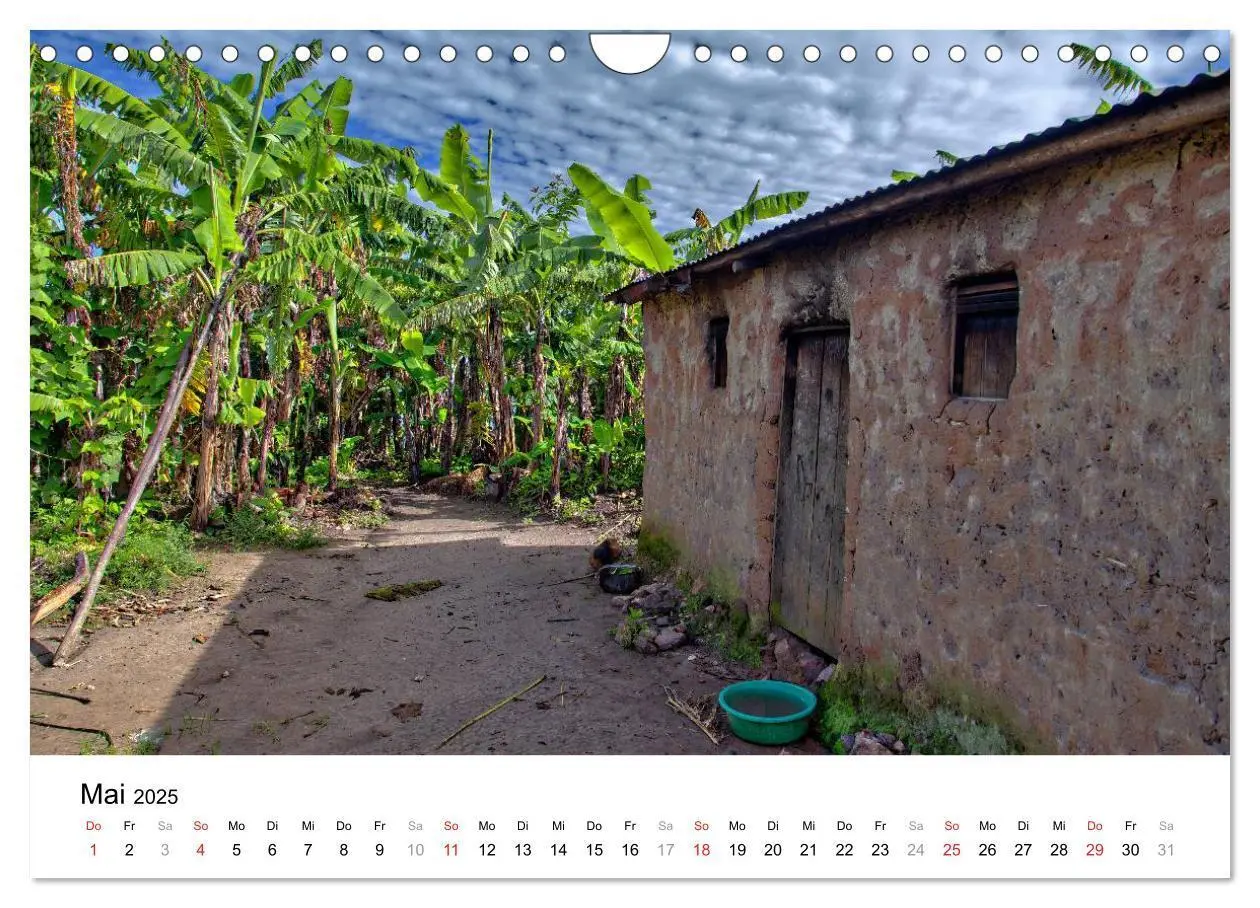 Bild: 9783435603589 | Uganda - die Perle Afrikas (Wandkalender 2025 DIN A4 quer),...