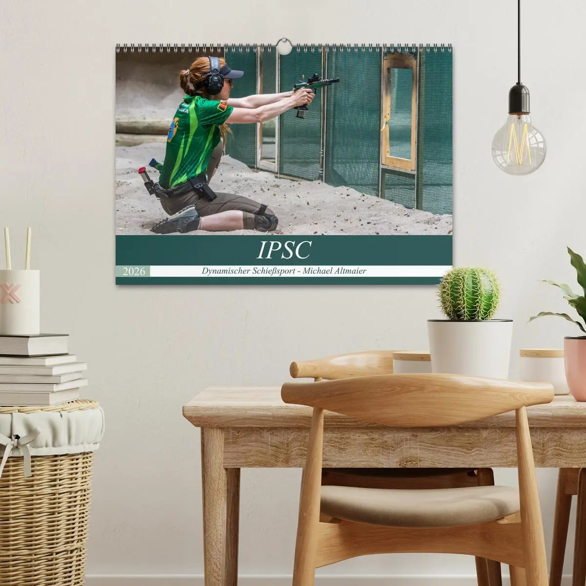 Bild: 9783457793589 | IPSC - Dynamischer Schießsport (Wandkalender 2026 DIN A3 quer),...
