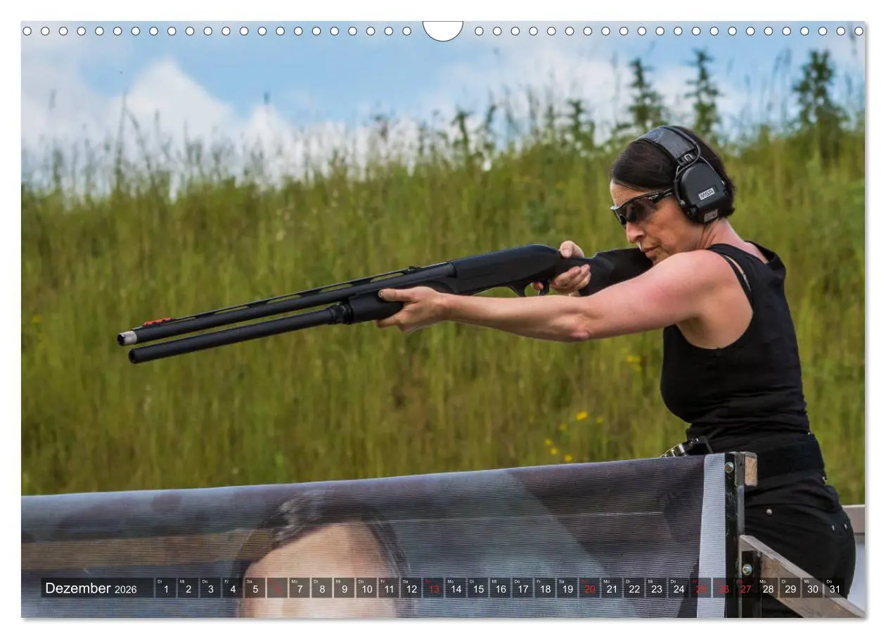 Bild: 9783457793589 | IPSC - Dynamischer Schießsport (Wandkalender 2026 DIN A3 quer),...