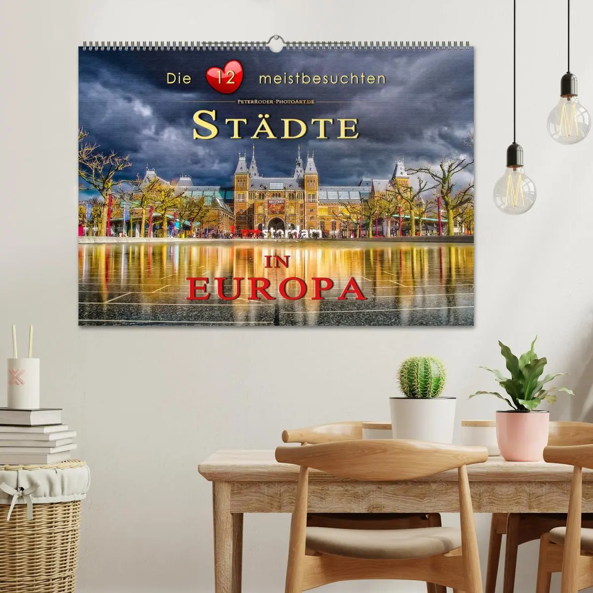 Bild: 9783457863589 | Die 12 meistbesuchten Städte in Europa (Wandkalender 2026 DIN A2...