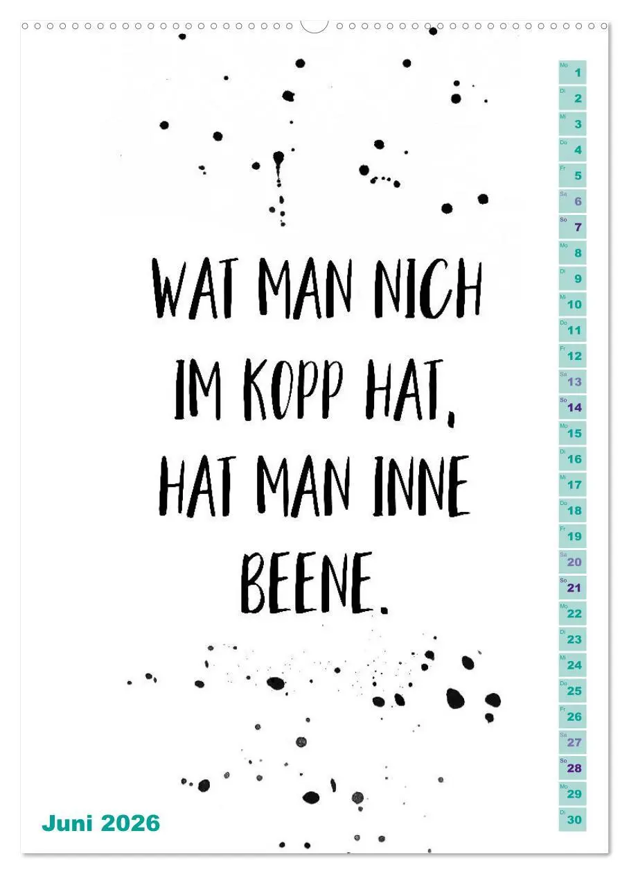Bild: 9783516403589 | BERLINERISCH Lustige Sprüche (Wandkalender 2026 DIN A2 hoch),...