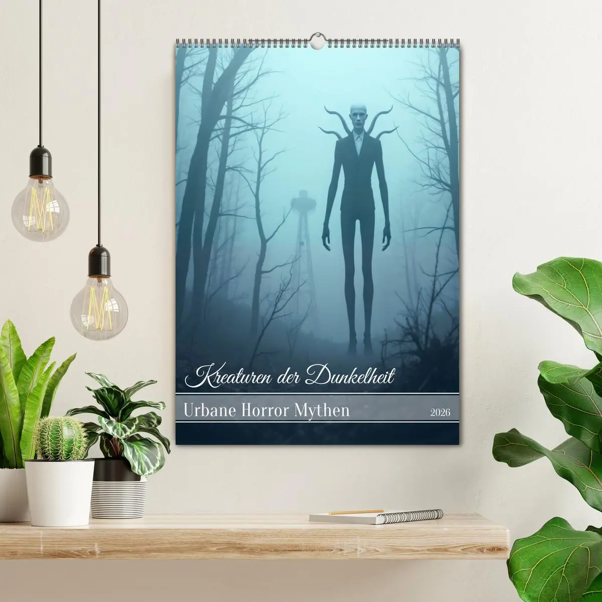 Bild: 9783516643589 | Kreaturen der Dunkelheit - Urbane Horror Mythen (Wandkalender 2026...