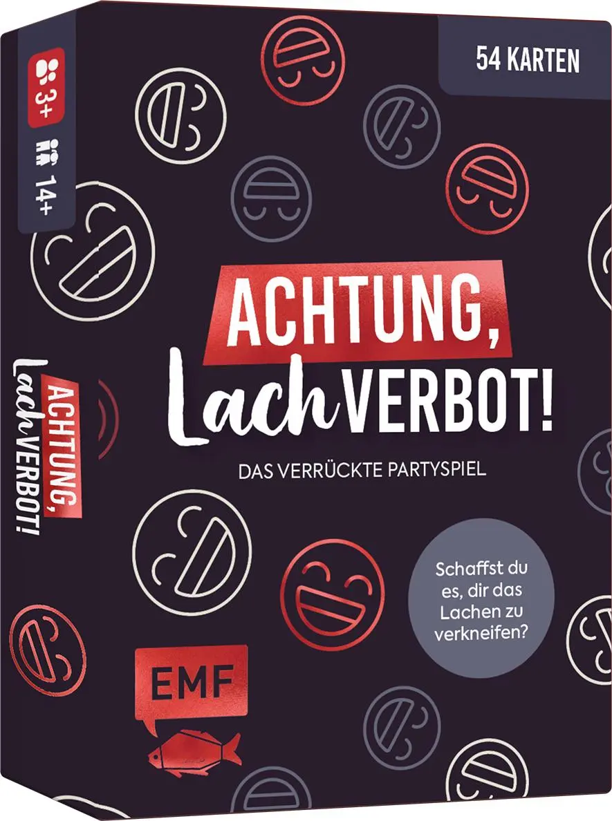 Cover: 4260478343689 | Kartenspiel: LOL - Achtung Lachverbot! Das verrückte Partyspiel | 2025