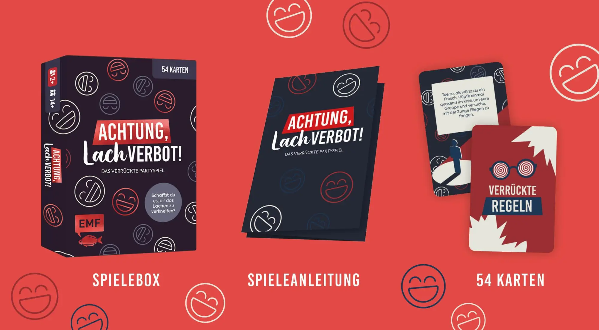 Bild: 4260478343689 | Kartenspiel: LOL - Achtung Lachverbot! Das verrückte Partyspiel | 2025
