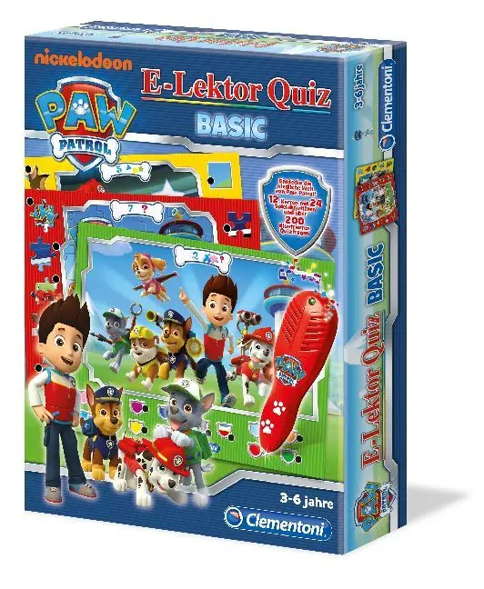 Bild: 8005125693689 | E-Lektor Quiz Basic Paw Patrol (Kinderspiel) | Spiel | In Spielebox