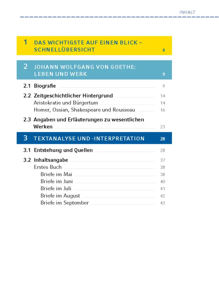 Bild: 9783129303689 | Die Leiden des jungen Werther von Johann Wolfgang von Goethe | Goethe
