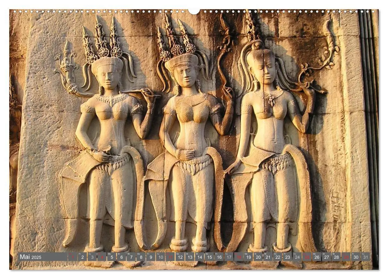 Bild: 9783435693689 | Kambodscha ¿ Angkor Wat (hochwertiger Premium Wandkalender 2025 DIN...