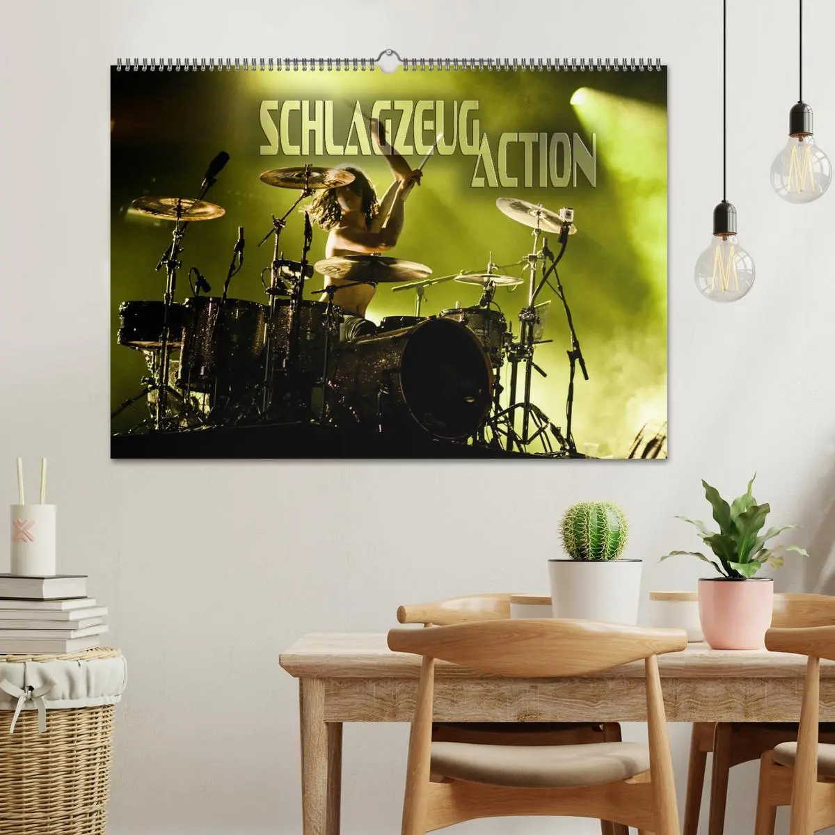 Bild: 9783457923689 | Schlagzeug Action (Wandkalender 2026 DIN A2 quer), CALVENDO...