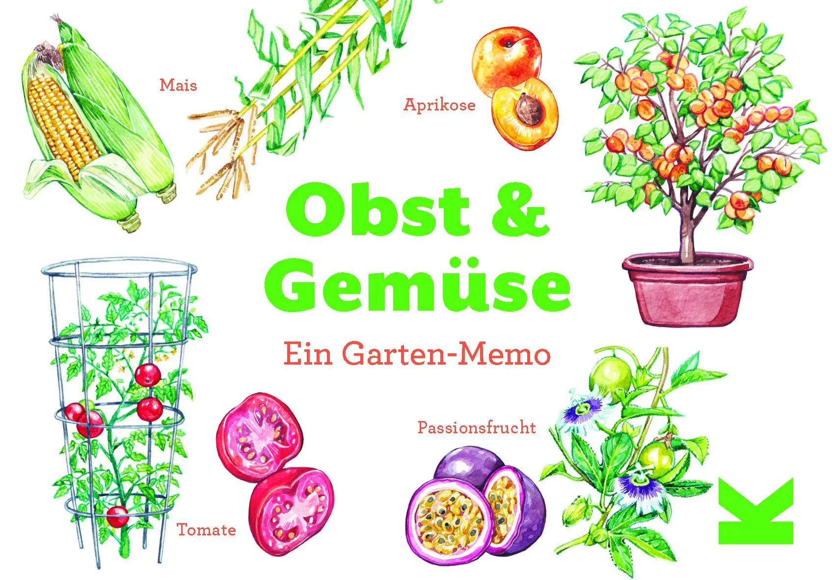 Cover: 9783962443689 | Obst &amp; Gemüse | Ein Garten-Memo | Abigail Willis | Spiel | 50 S.