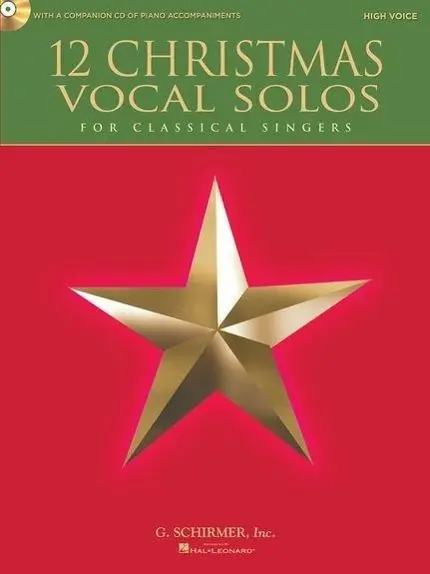 Cover: 9781458413789 | 12 Christmas Vocal Solos for Classical Singers | Hal Leonard Corp