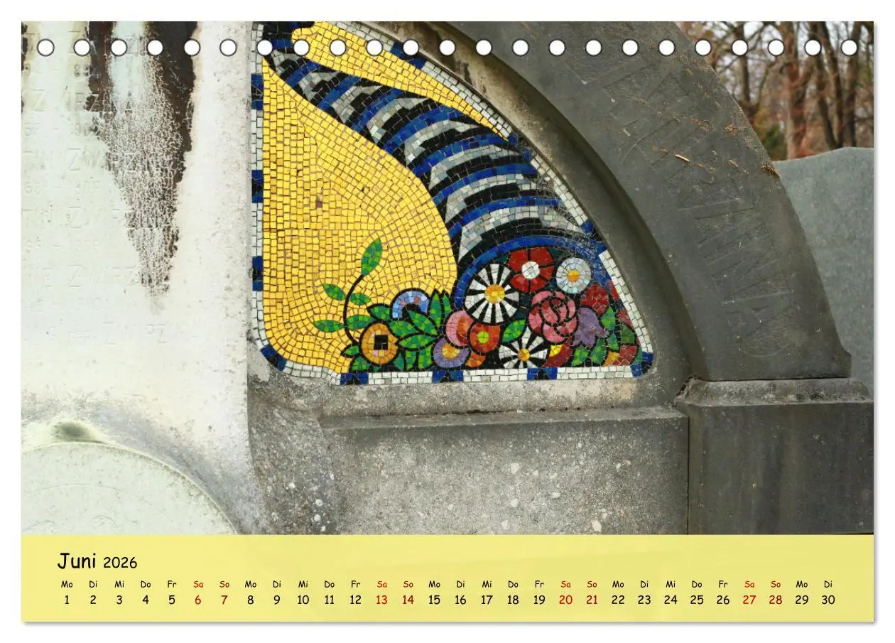 Bild: 9783457393789 | Am Zentralfriedhof in Wien (Tischkalender 2026 DIN A5 quer),...