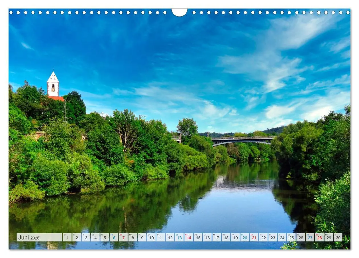 Bild: 9783457533789 | Romantische Orte am Neckar (Wandkalender 2026 DIN A3 quer),...